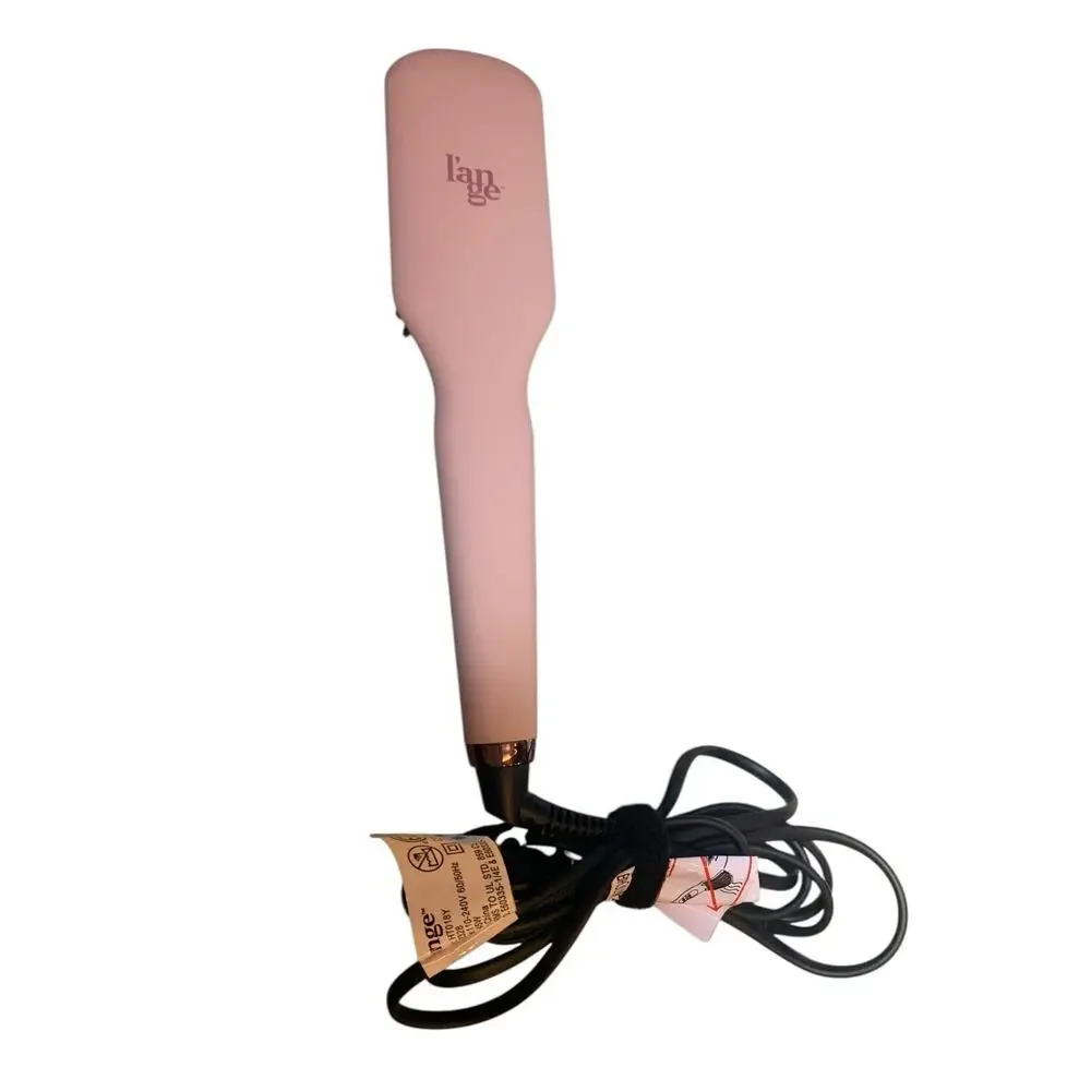 L'ange Le Vite Hair Brush Straightener Pink Blush Ceramic Thermal Ion HT018Y
